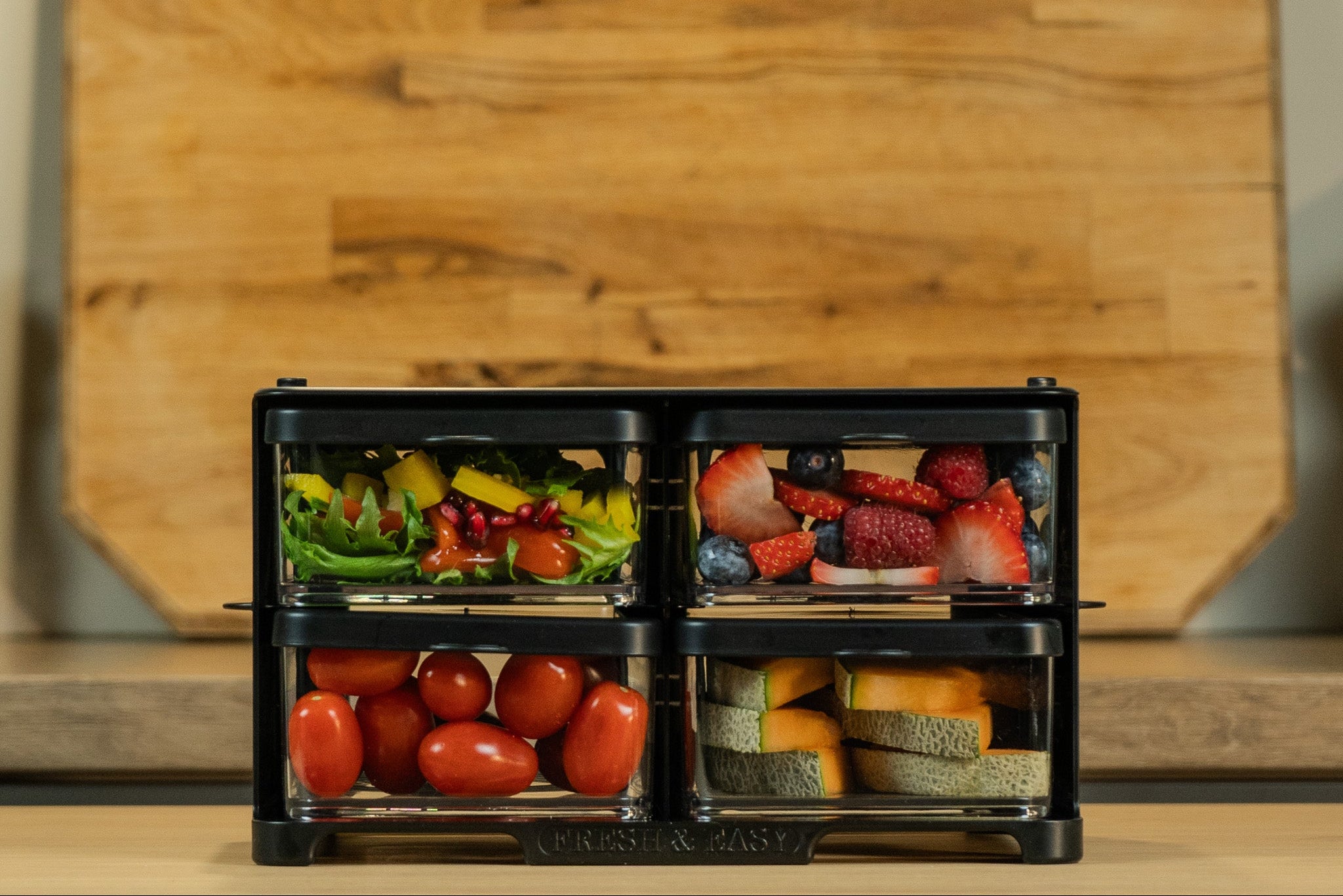 Fresh & Easy Matrack svart