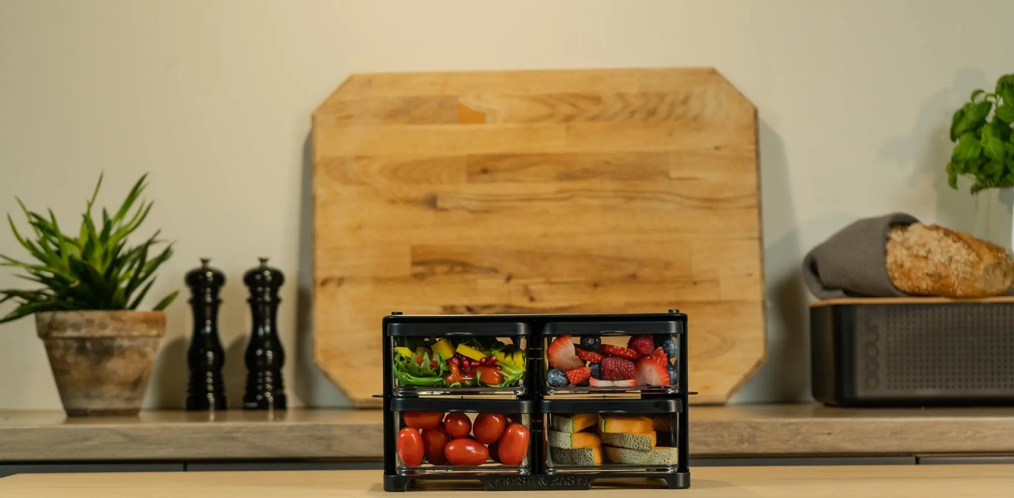 Fresh & Easy Matrack svart