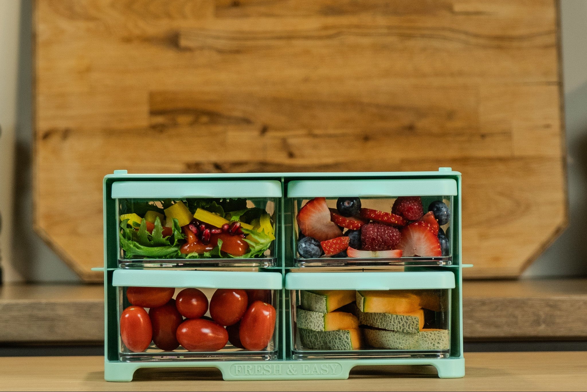 Fresh & Easy Matrack pastellgrønn