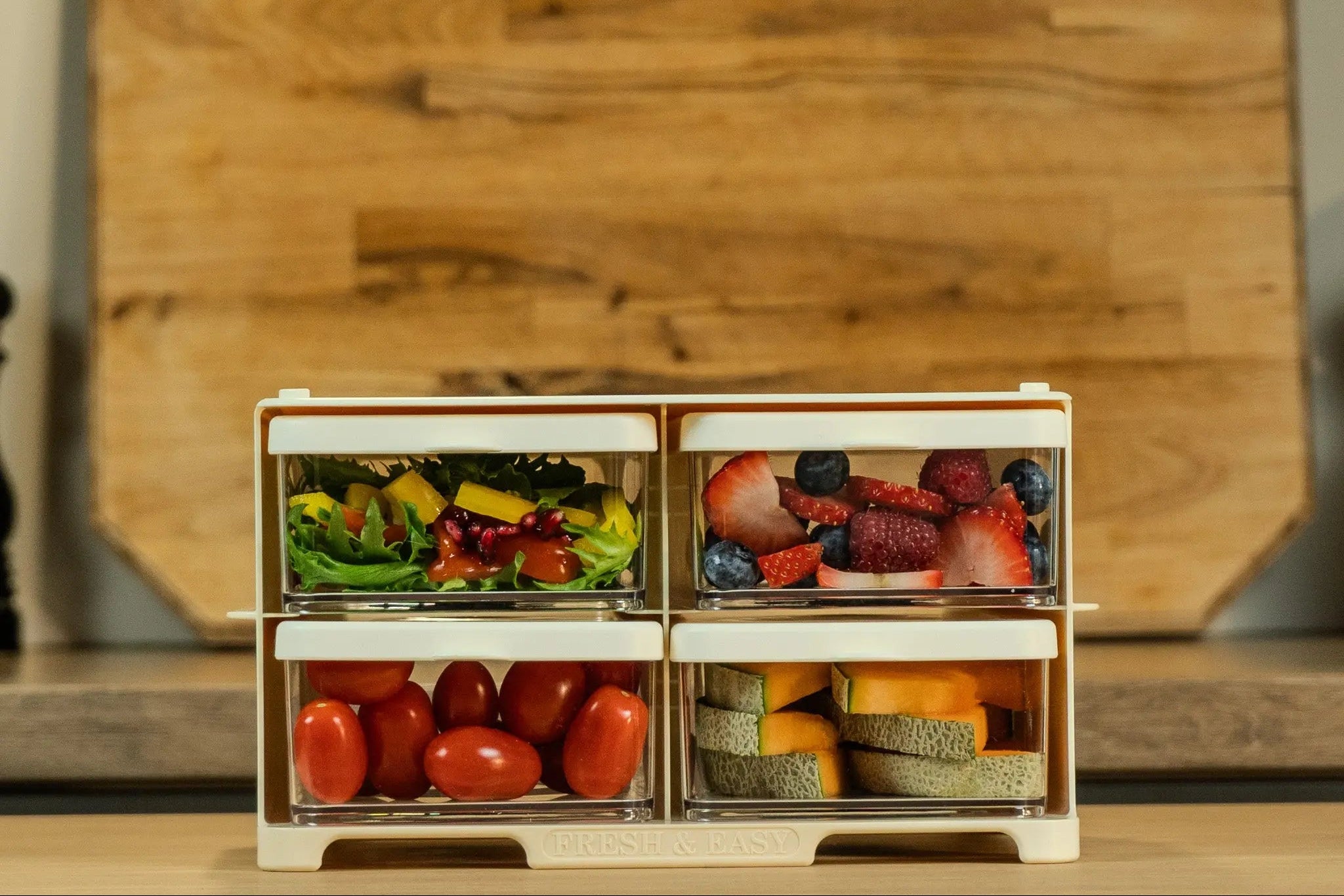 Fresh & Easy Matrack kremhvit