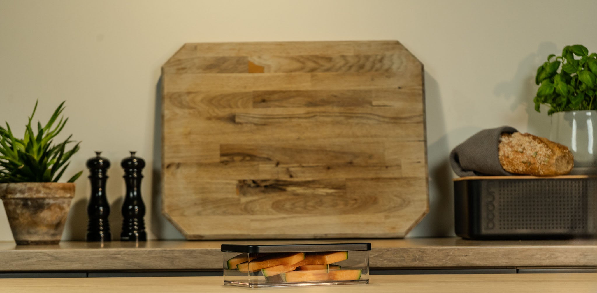 Fresh & Easy Matboks svart