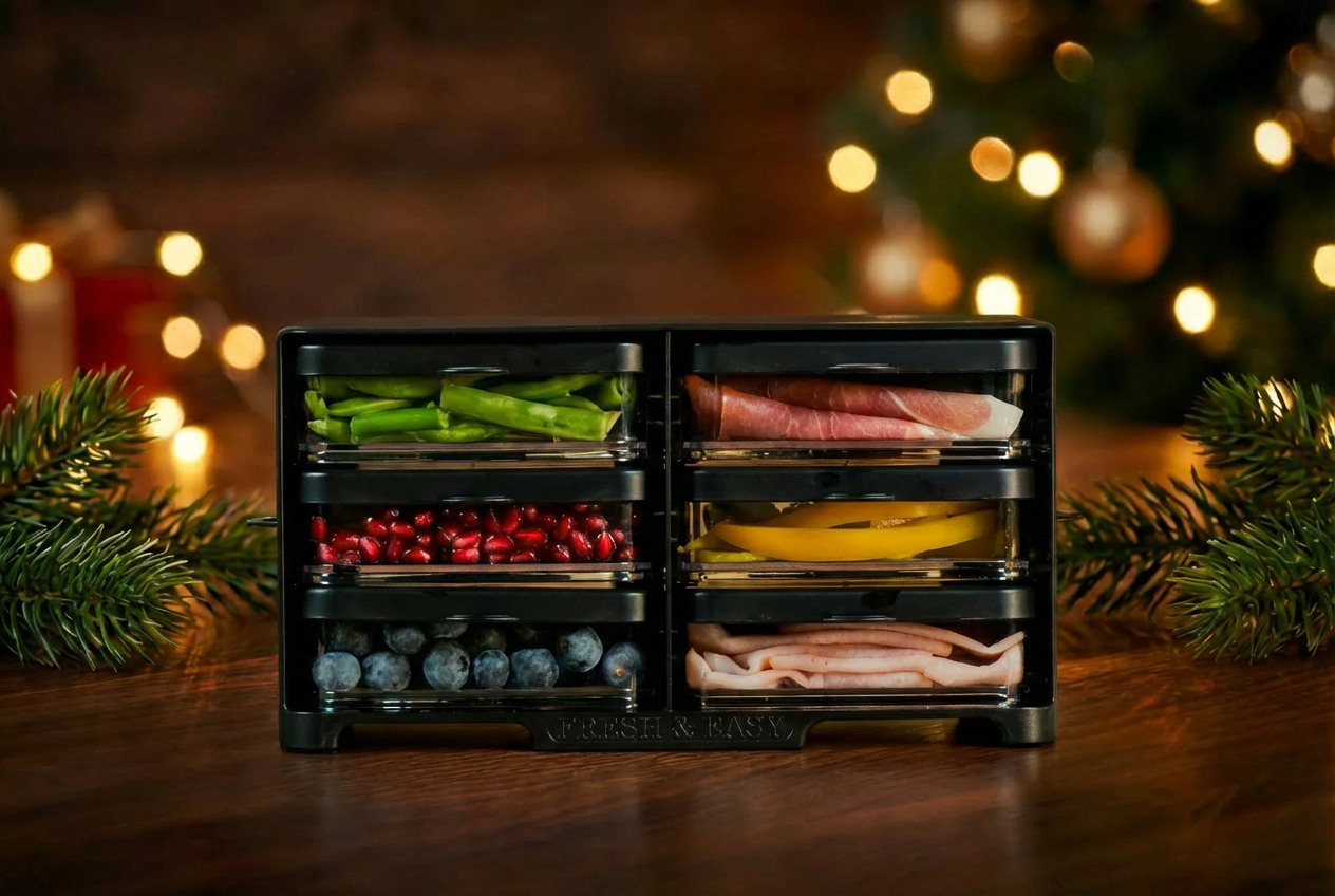 Fresh & Easy påleggsrack Svart