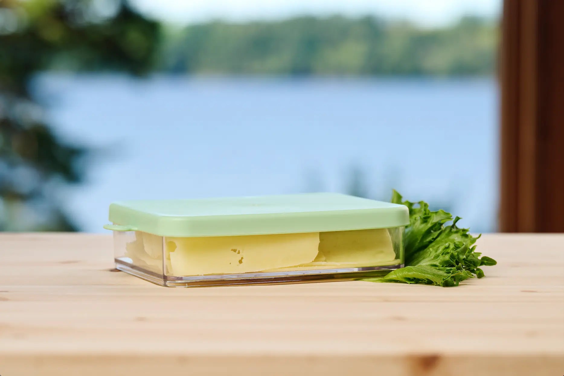 Fresh & Easy påleggsboks Pastellgrønn