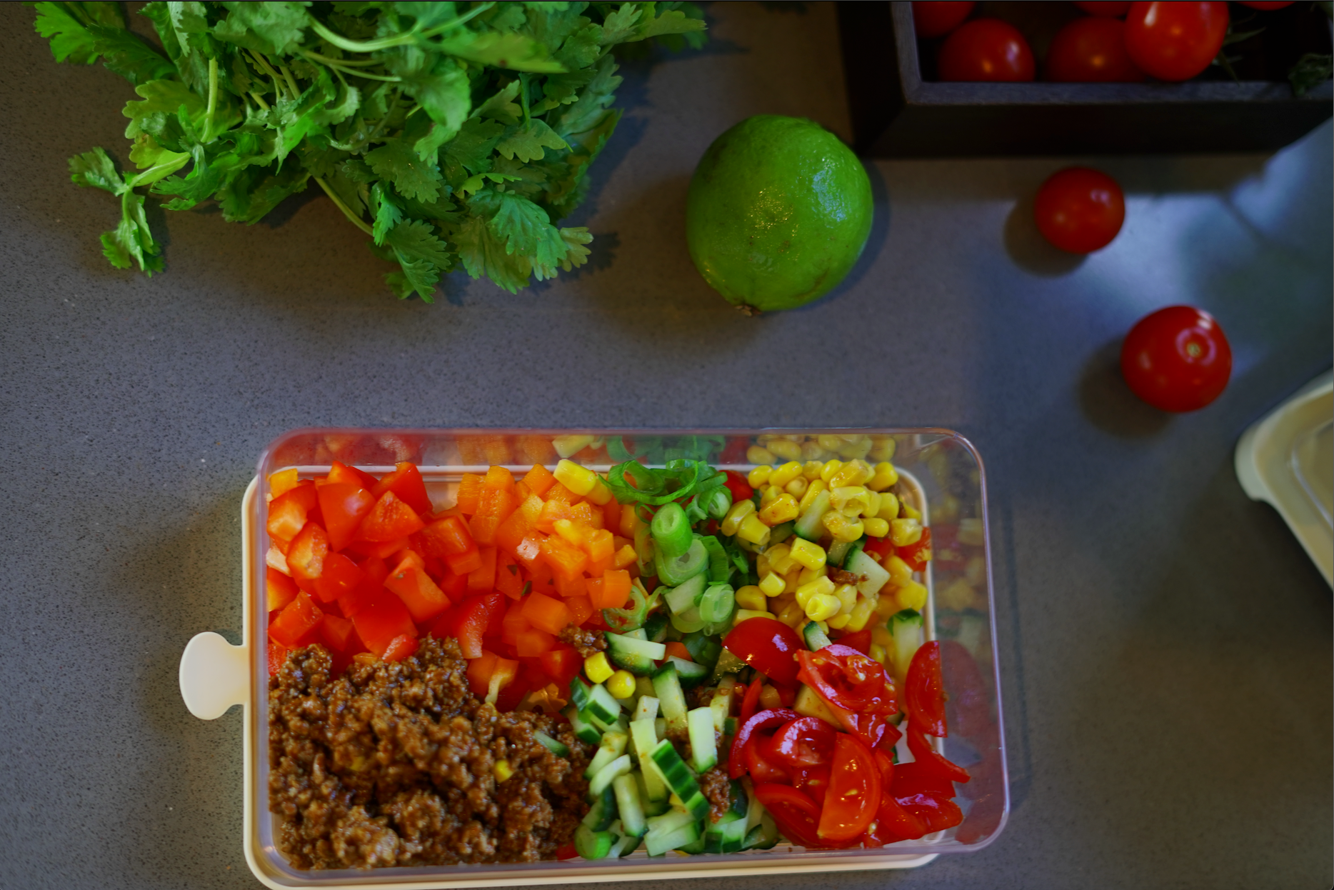 Fresh & Easy Matboks svart