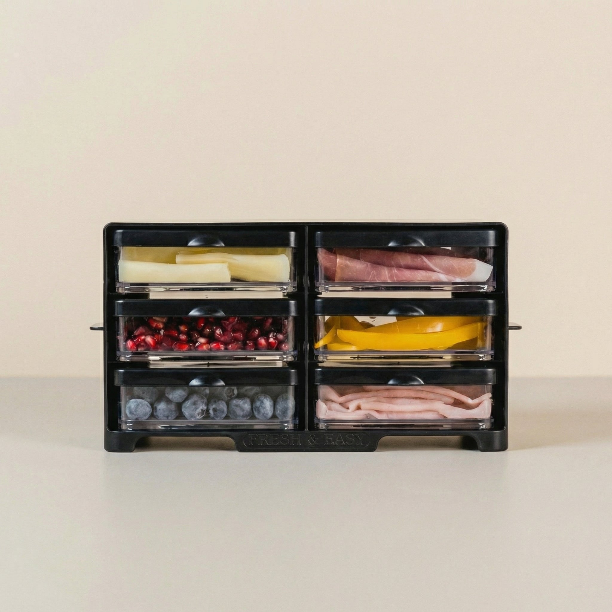 Fresh & Easy Påleggsrack svart