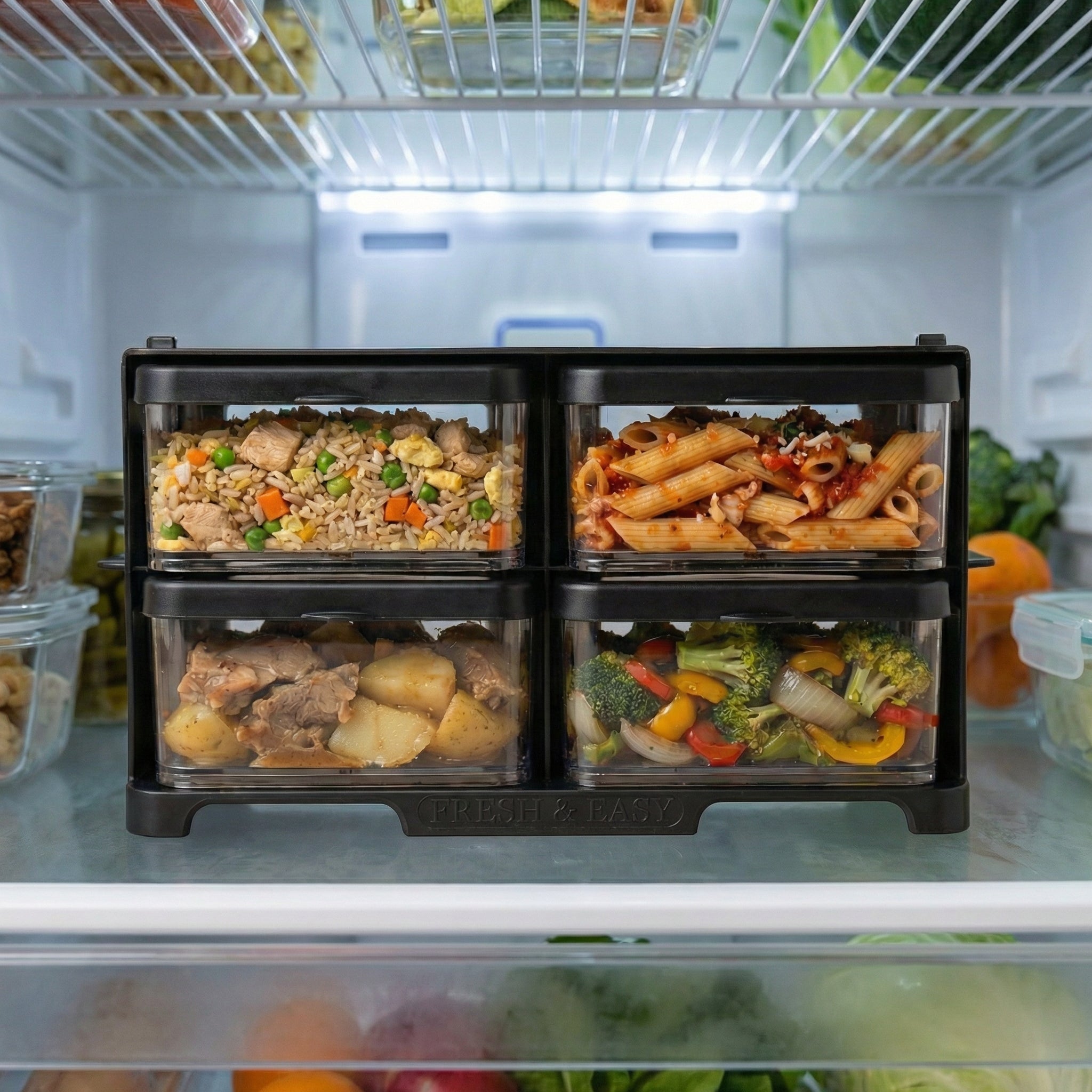 Fresh & Easy Matrack svart