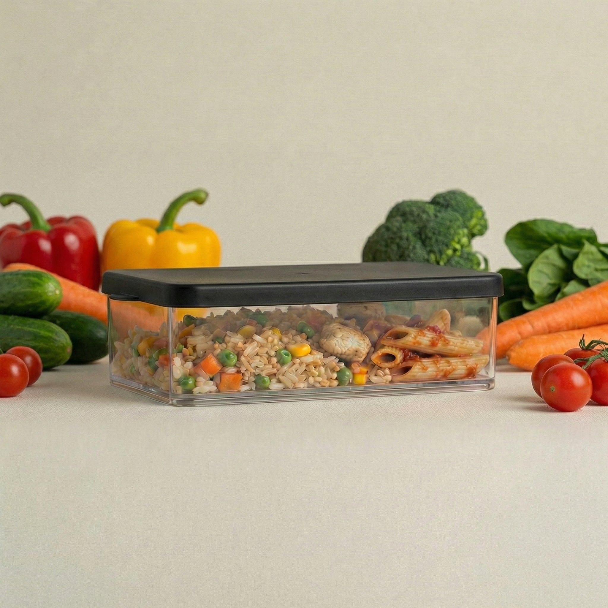 Fresh & Easy Matboks svart