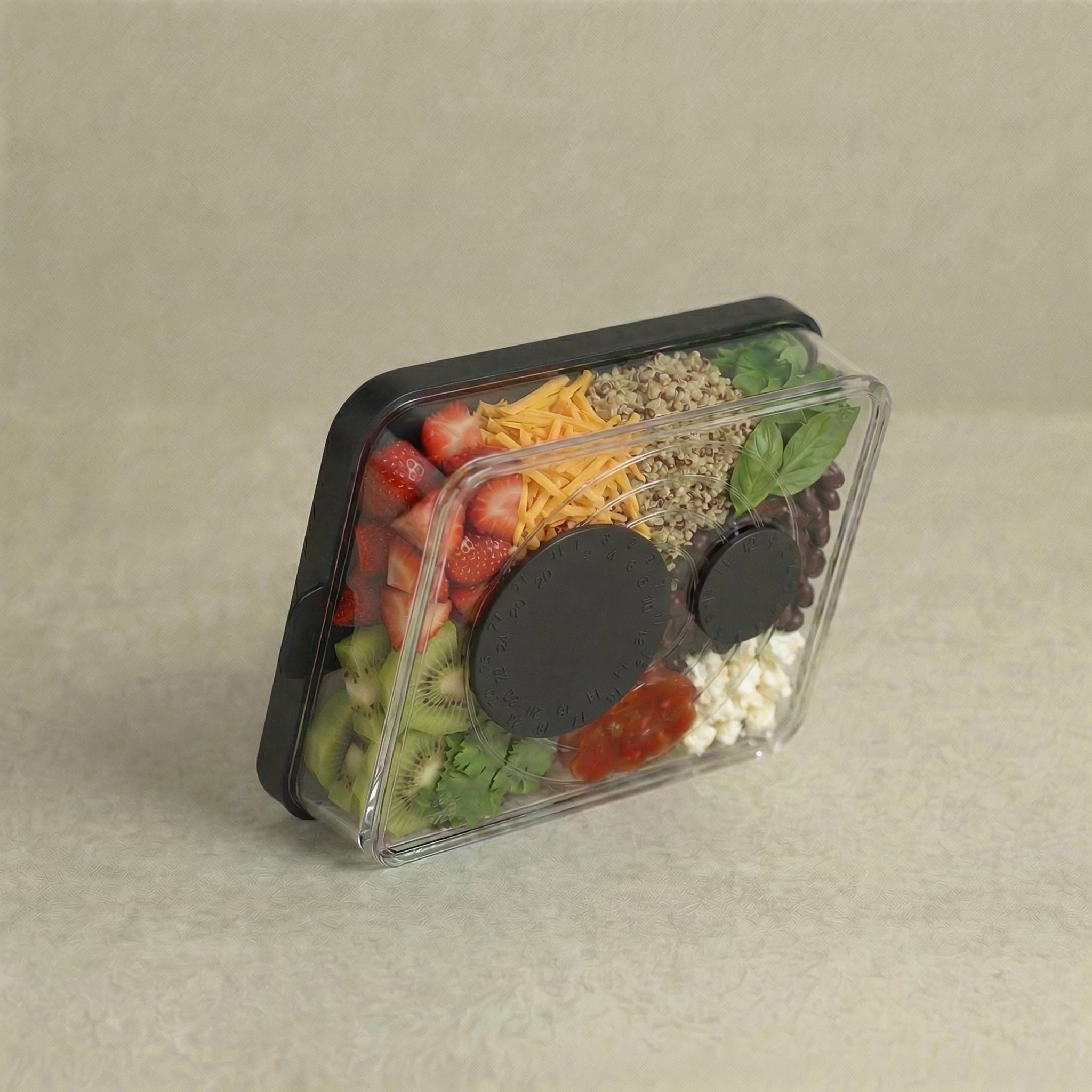 Fresh & Easy Matboks svart