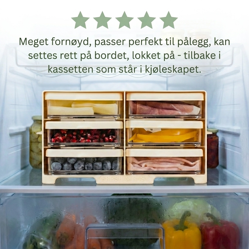 Fresh & Easy Påleggsrack kremhvit