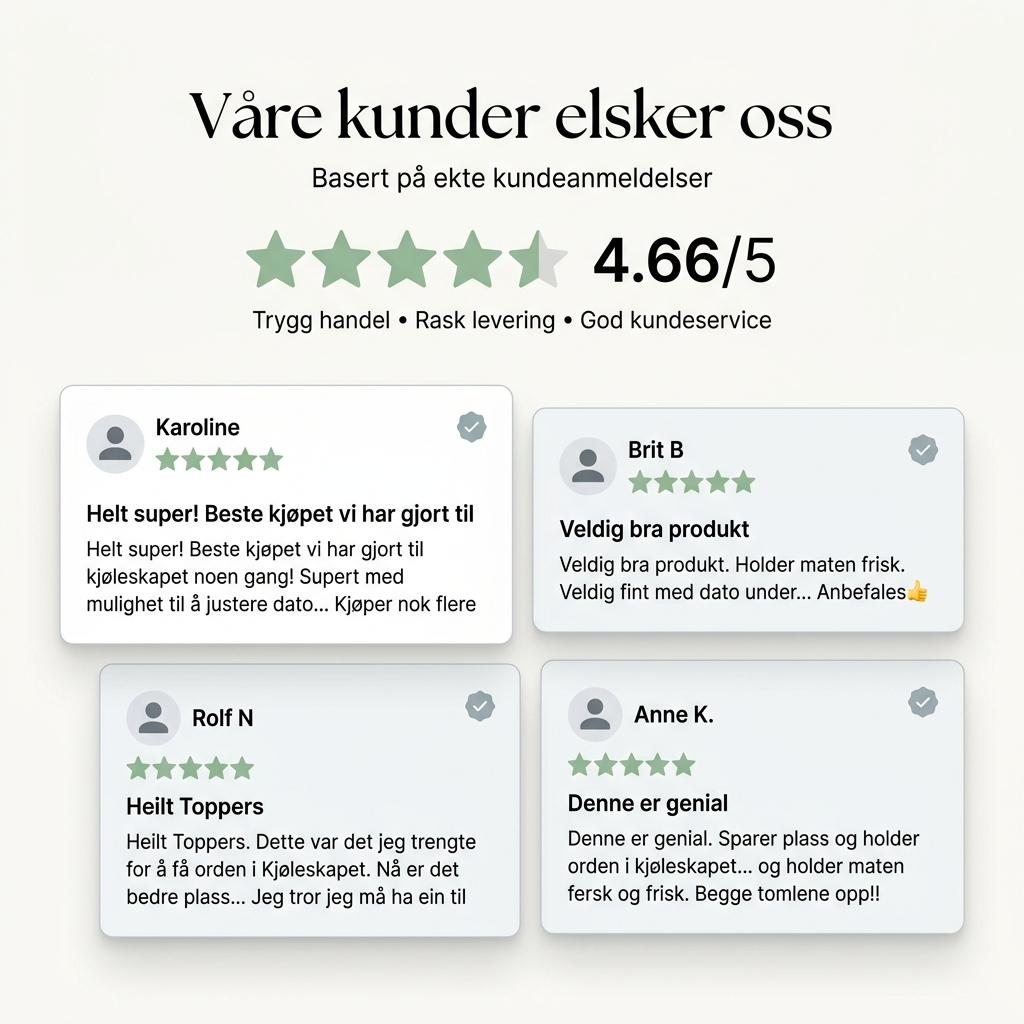Fresh & Easy Påleggsboks svart