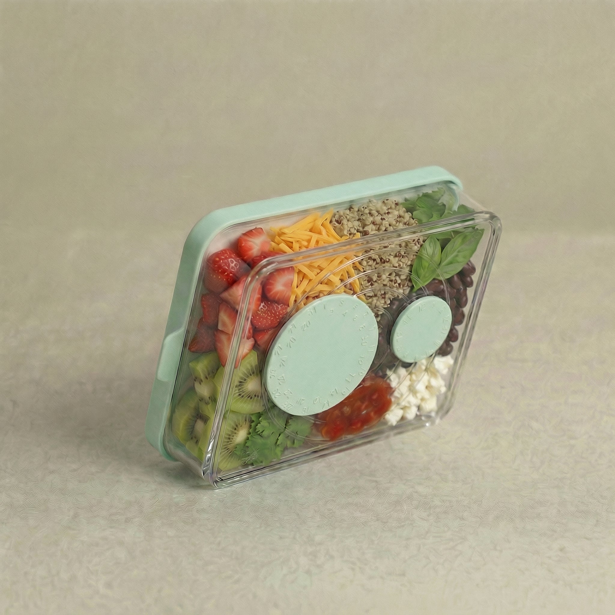 Fresh & Easy Matboks pastellgrønn